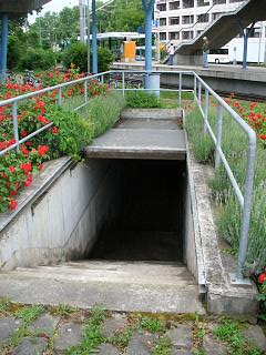 Zugang Bunker