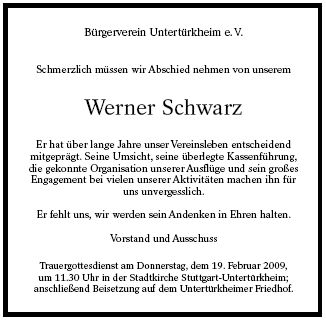 Werner Schwarz